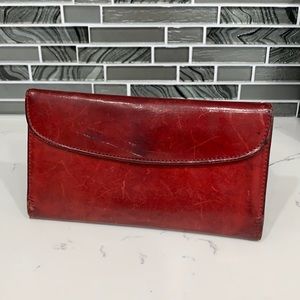 Vintage Coach - Red Wallet